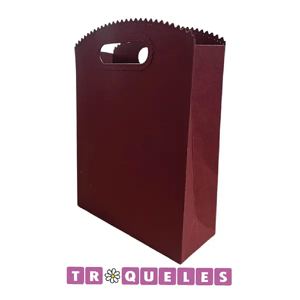 4322 Troquel Bolsa Con Manija