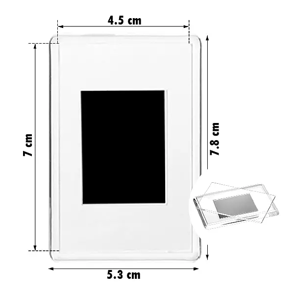 Mini Portaretrato Iman * 12 Unidades
