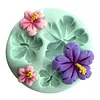 Molde Silicona Flor Tropical