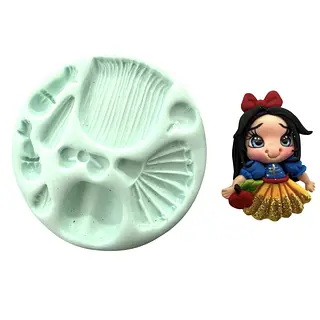 Molde Silicona Blancanieves