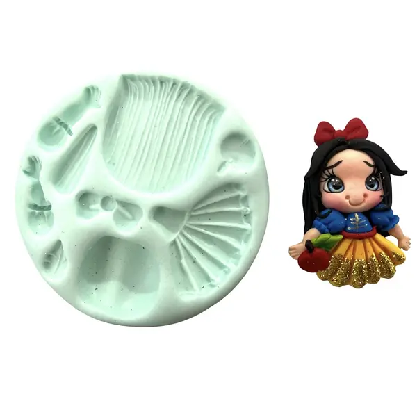 Molde Silicona Blancanieves