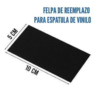 Felpa De Repuesto Para Espatula * 2 Unidades