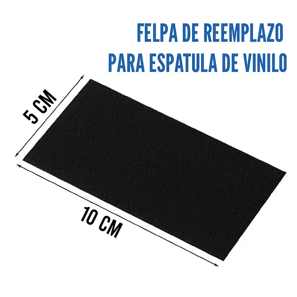 Felpa De Repuesto Para Espatula * 2 Unidades