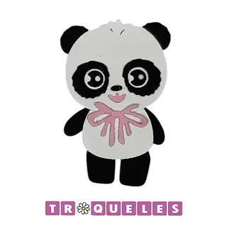 4352 Troquel Osito Panda