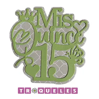 4357 Troquel Mis Quince Años