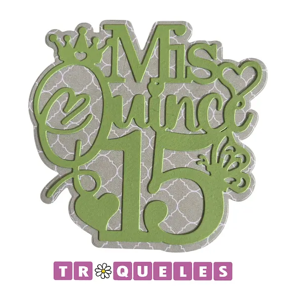 4357 Troquel Mis Quince Años