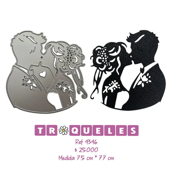 4346 Troquel Novios