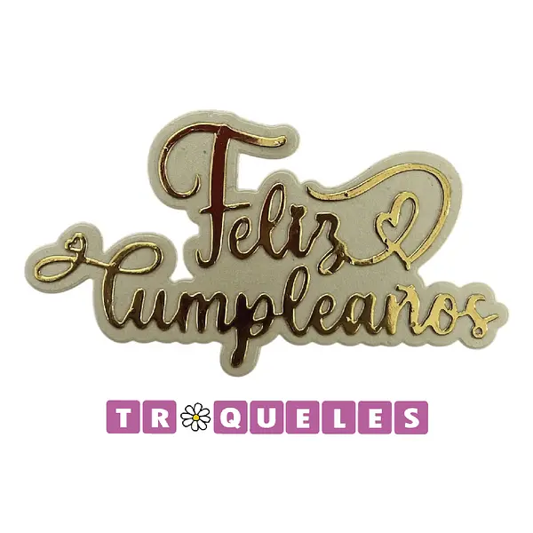4343 Troquel Feliz Cumpleaños