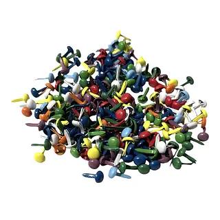 Brads Colores Surtidos * 200 Pz
