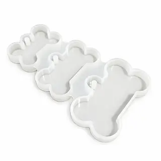 Molde Silicona 3 Medidas De Huesos