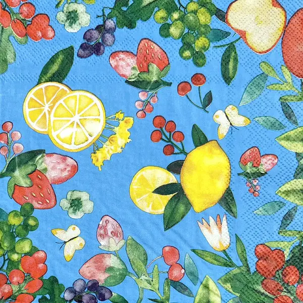 Servilleta Decorativa Frutas