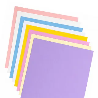 Kit Cartulina Prisma Colores Pasteles * 16 Hojas
