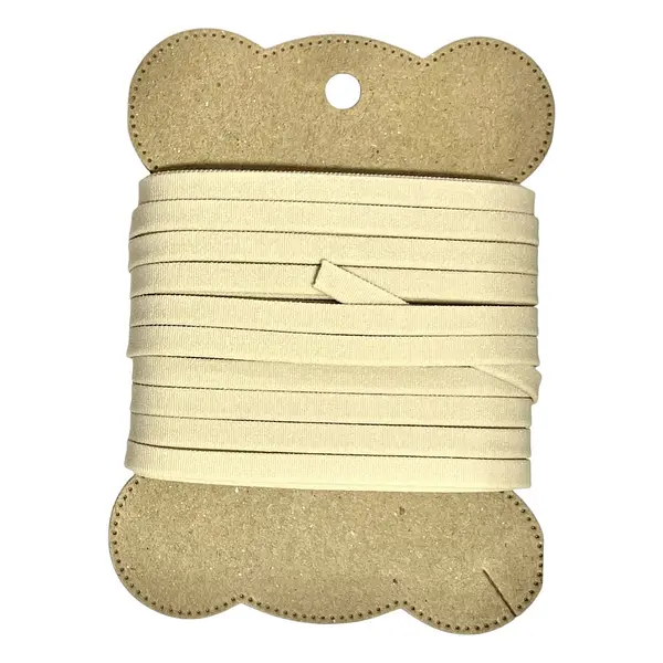 Elastico Pitillo Beige Claro