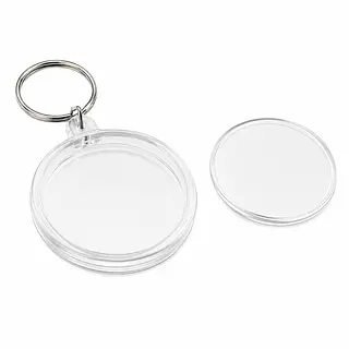 Llaveros Para Personalizar Redondo * 12 Unidades
