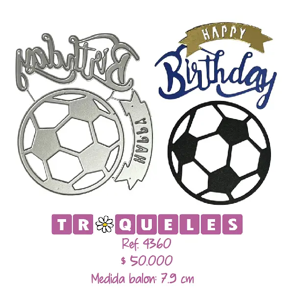 4360 Troquel Happy Birthday Balon