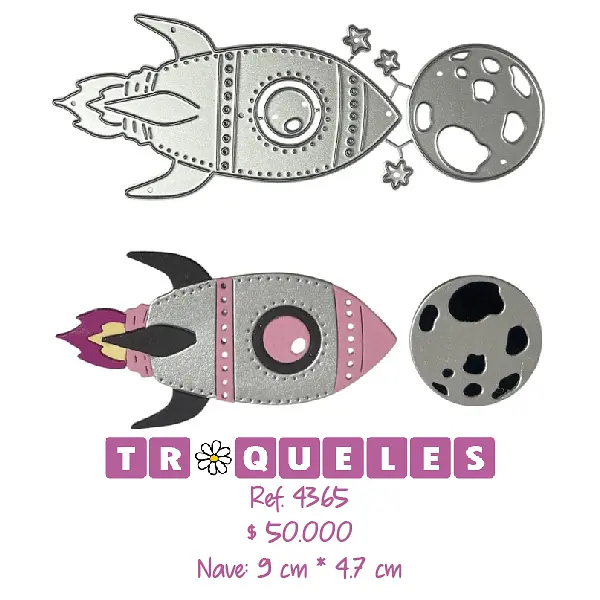 4365 Troquel Nave Espacial