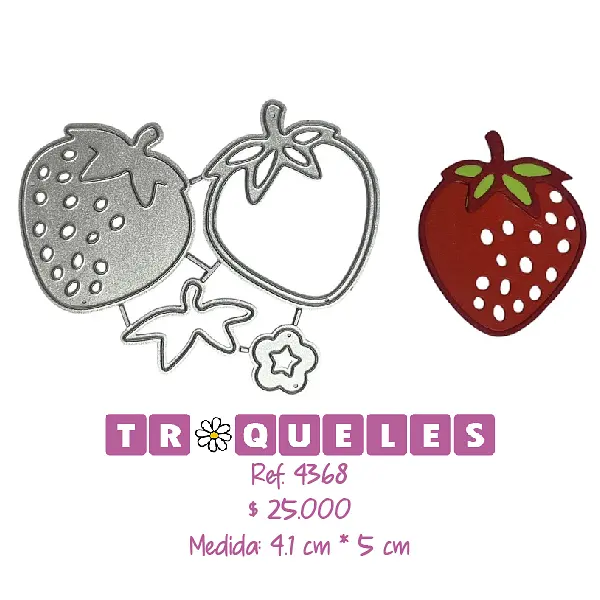 4368 Troquel Fresa