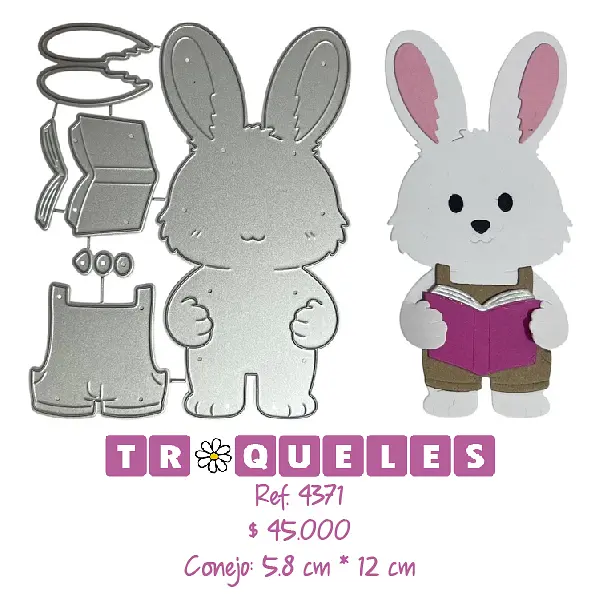 4371 Troquel Conejo