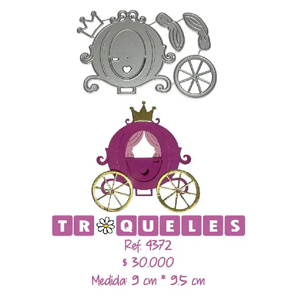 4372 Troquel Carruaje
