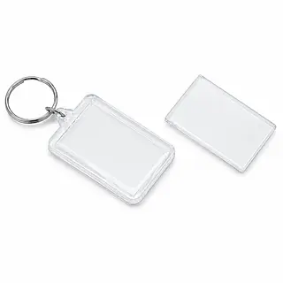 Llaveros Para Personalizar Rectangular * 12 Unidades