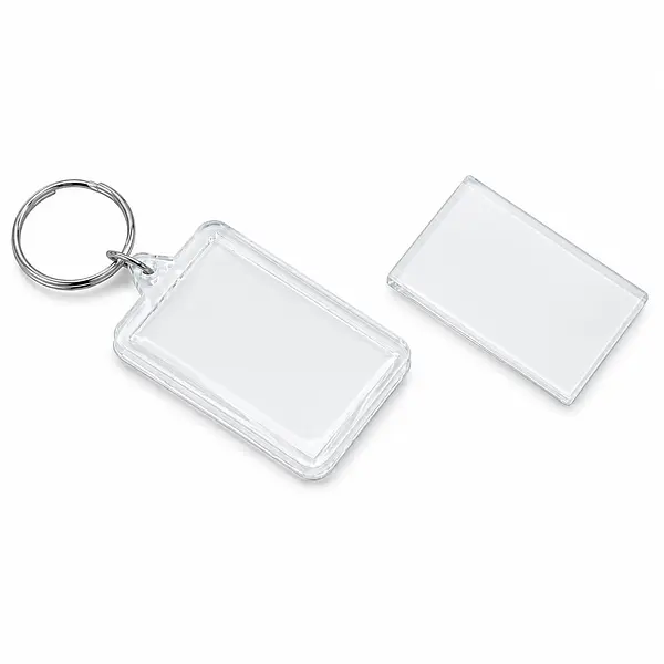 Llaveros Para Personalizar Rectangular * 12 Unidades
