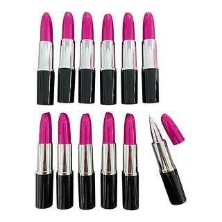 12 Lapiceros En Forma De Labial