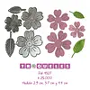 4327 Troquel Flores 5 Petalos