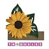 4328 Troquel Girasol Con Tronco