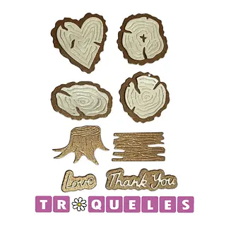 4329 Troquel Troncos