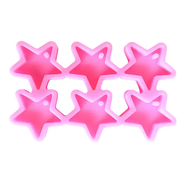 Molde Silicona Estrellas