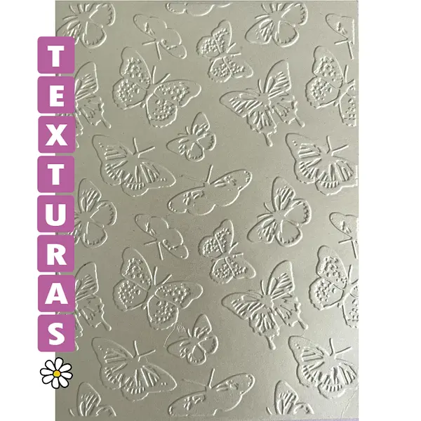 C177 Carpeta Relieve Mariposas