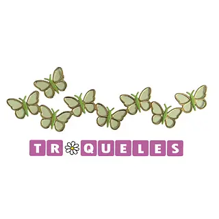 4333 Troquel Tira De Mini Mariposas