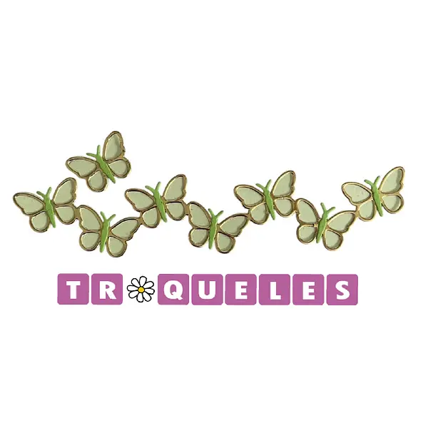 4333 Troquel Tira De Mini Mariposas