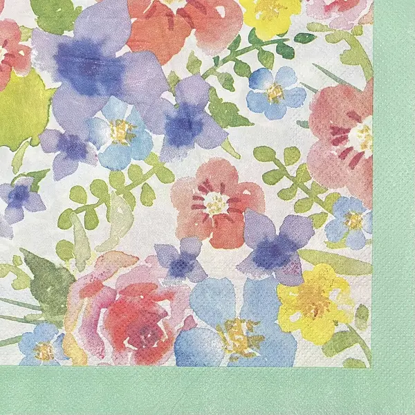 Servilleta Decorativa Flores