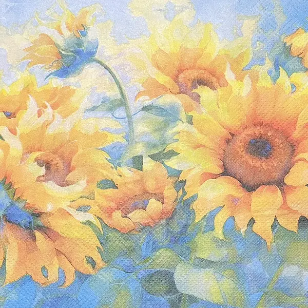 Servilleta Decorativa Girasoles