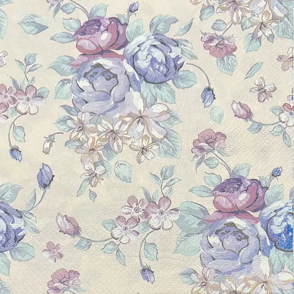 Servilleta Decorativa Flores