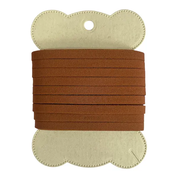 Elastico Pitillo Cafe Claro