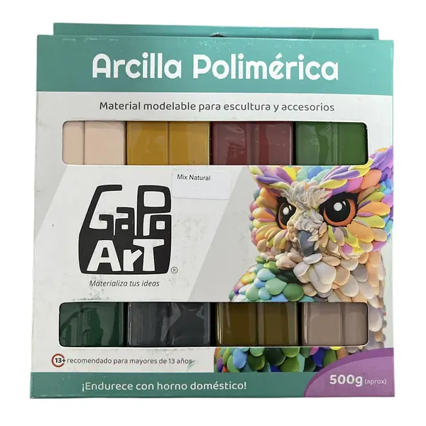 Arcilla Polimerica Mix Natural