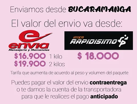 Valor minimo del envio