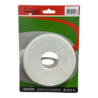 Cinta Doble Faz Espuma 3/4