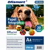 Papel Fotográfico Adhesivo 135 Gramos * 20 Hojas