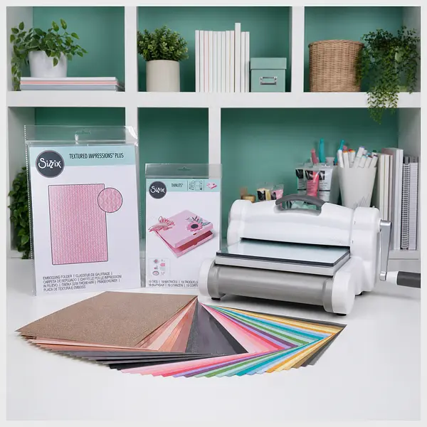 Big Shot Plus Con Kit De Inicio Sizzix