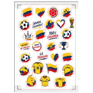 Archivo Stickers Colombia