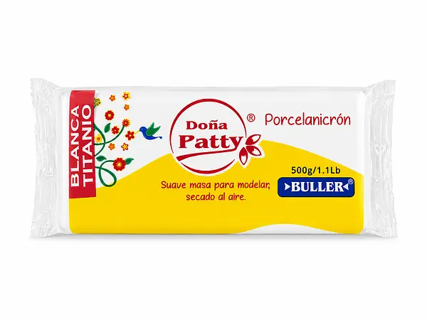 Masa Porcelanicron Blanco Titanio Buller