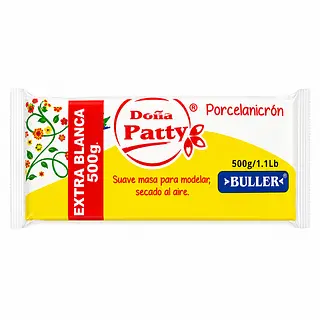 Masa Porcelanicron Extra Blanco Buller