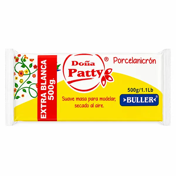 Masa Porcelanicron Extra Blanco Buller