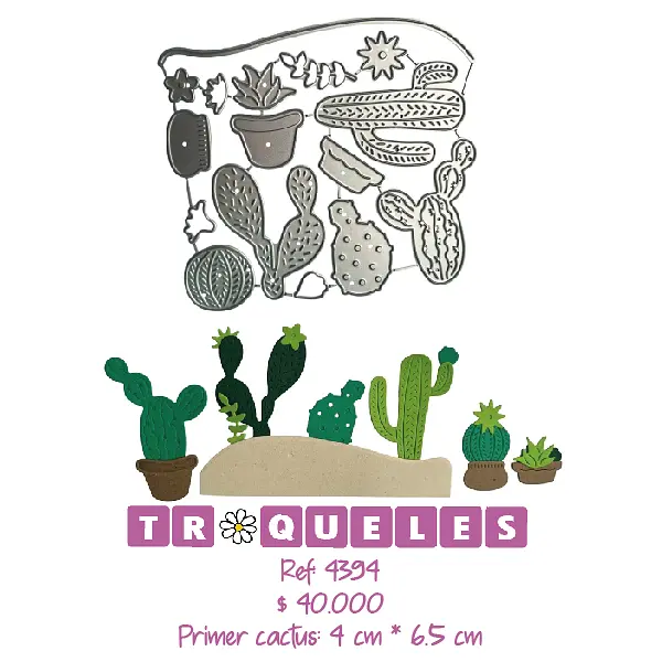 4394 Troquel Cactus