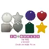 4392 Troquel Tag Formas Varias
