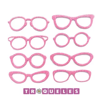 3546 Troquel Gafas * 8 Pz