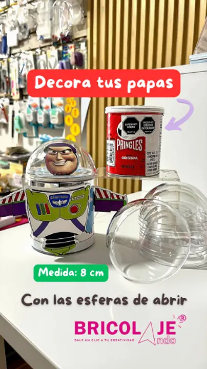 Esferas para papas pringles